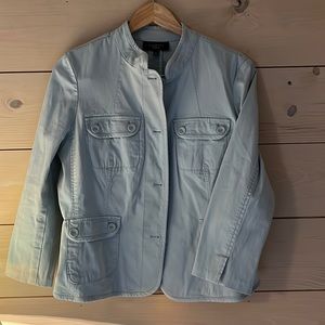 Talbots powder blue Jacket 12